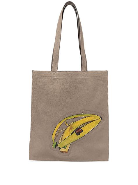 fendi bag dujour|Fendi banana tote bag.